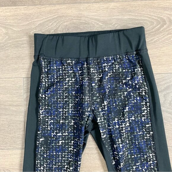Industry Women's Leggings Tights Activewear High Rise Print pattern Black XS - Picture 3 of 10